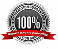 100% ssatisfaction guaranteed of your money back.